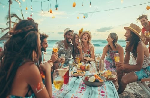 pngtree-happy-group-of-friend-having-party-on-the-beach-image_15655902